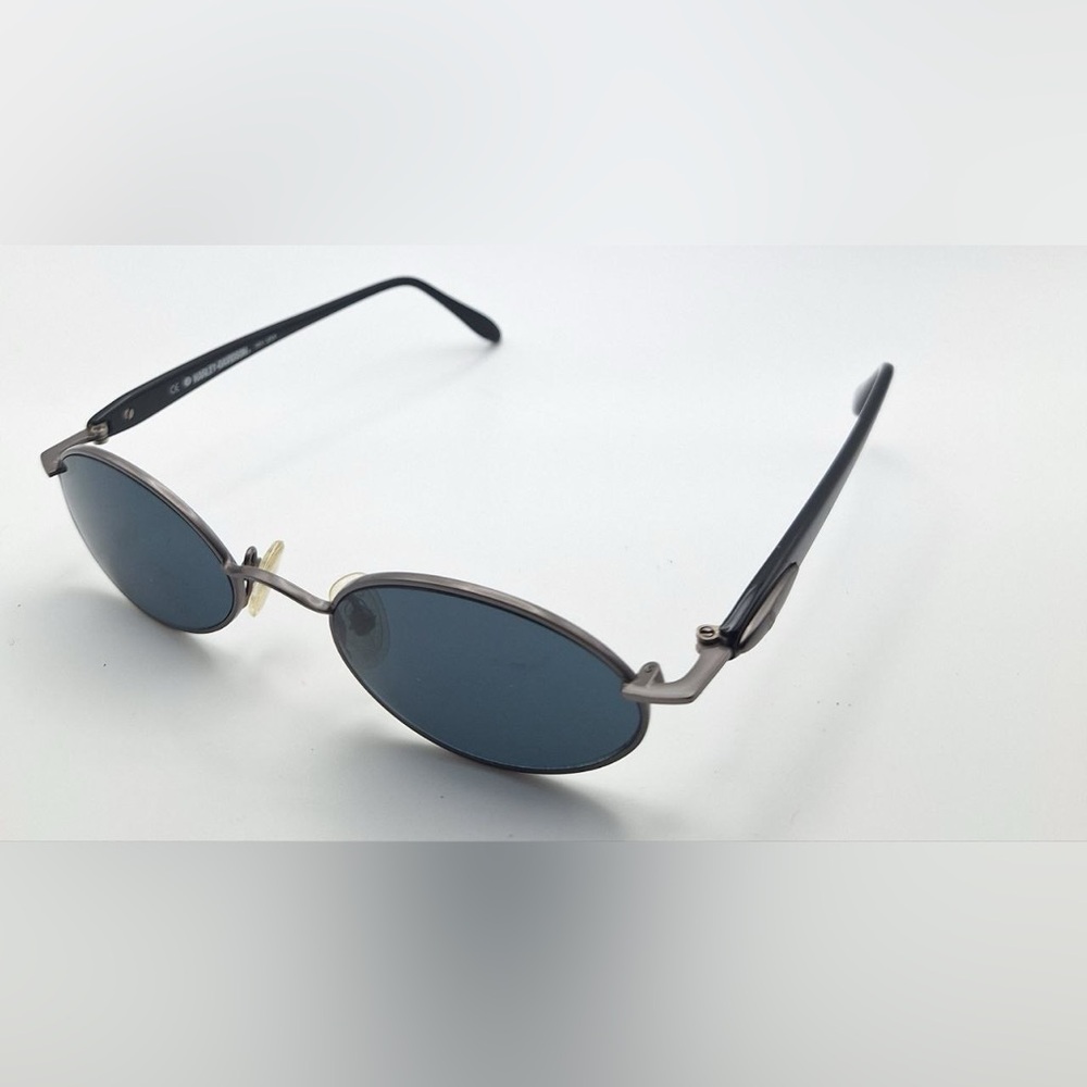 Harley Davidson HDS074 Black Oval Sunglasses Frames Only - Picture 2 of 8